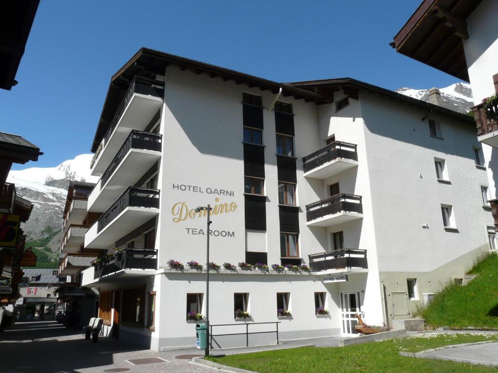 Hotel Garni Domino Saas Fee Kültér fotó