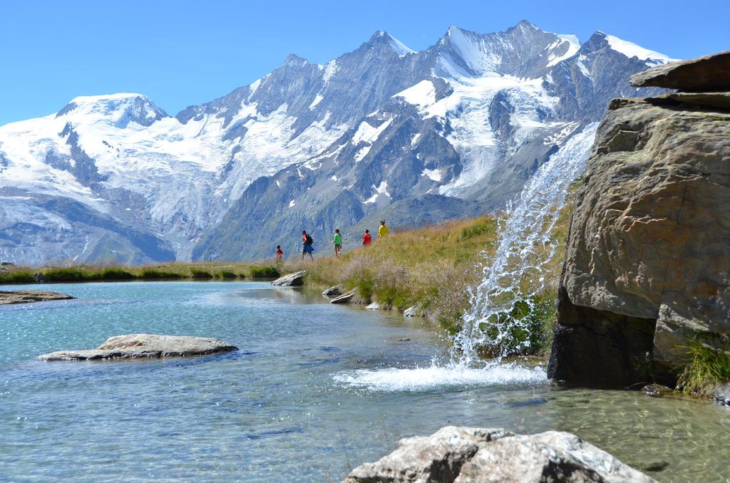 Hotel Garni Domino Saas Fee Kültér fotó