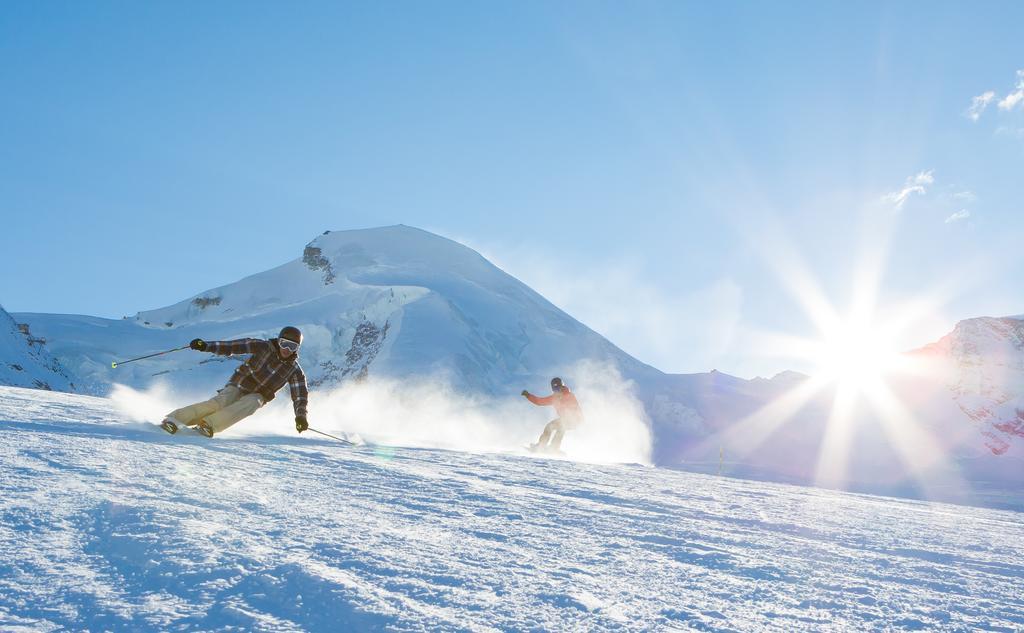 Hotel Garni Domino Saas Fee Kültér fotó