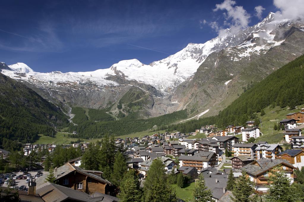 Hotel Garni Domino Saas Fee Kültér fotó