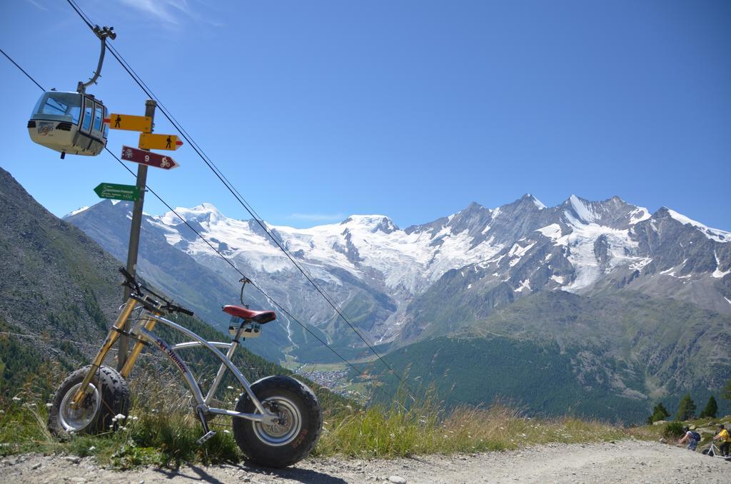 Hotel Garni Domino Saas Fee Kültér fotó