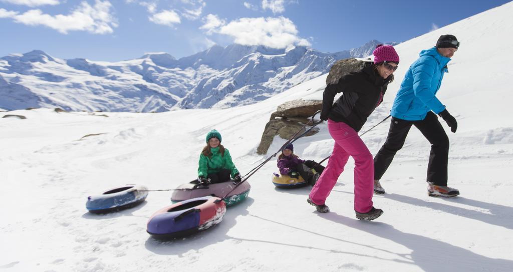 Hotel Garni Domino Saas Fee Kültér fotó